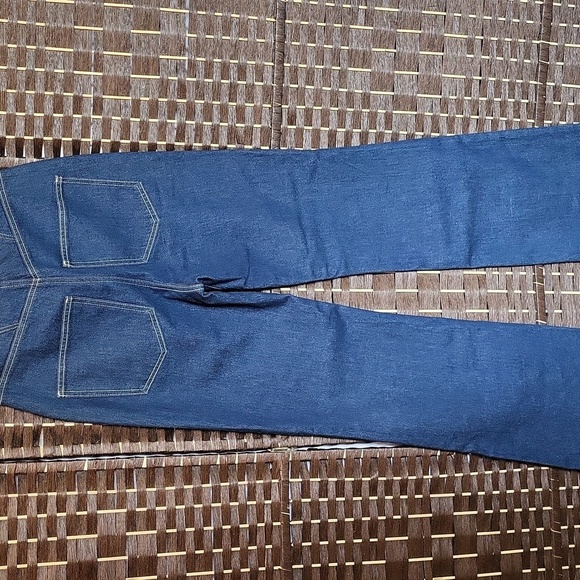 Veronica Beard Dark Blue Flare Jeans - Picture 6 of 6